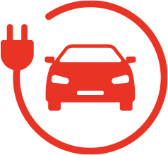 Electric Vehicle Icon