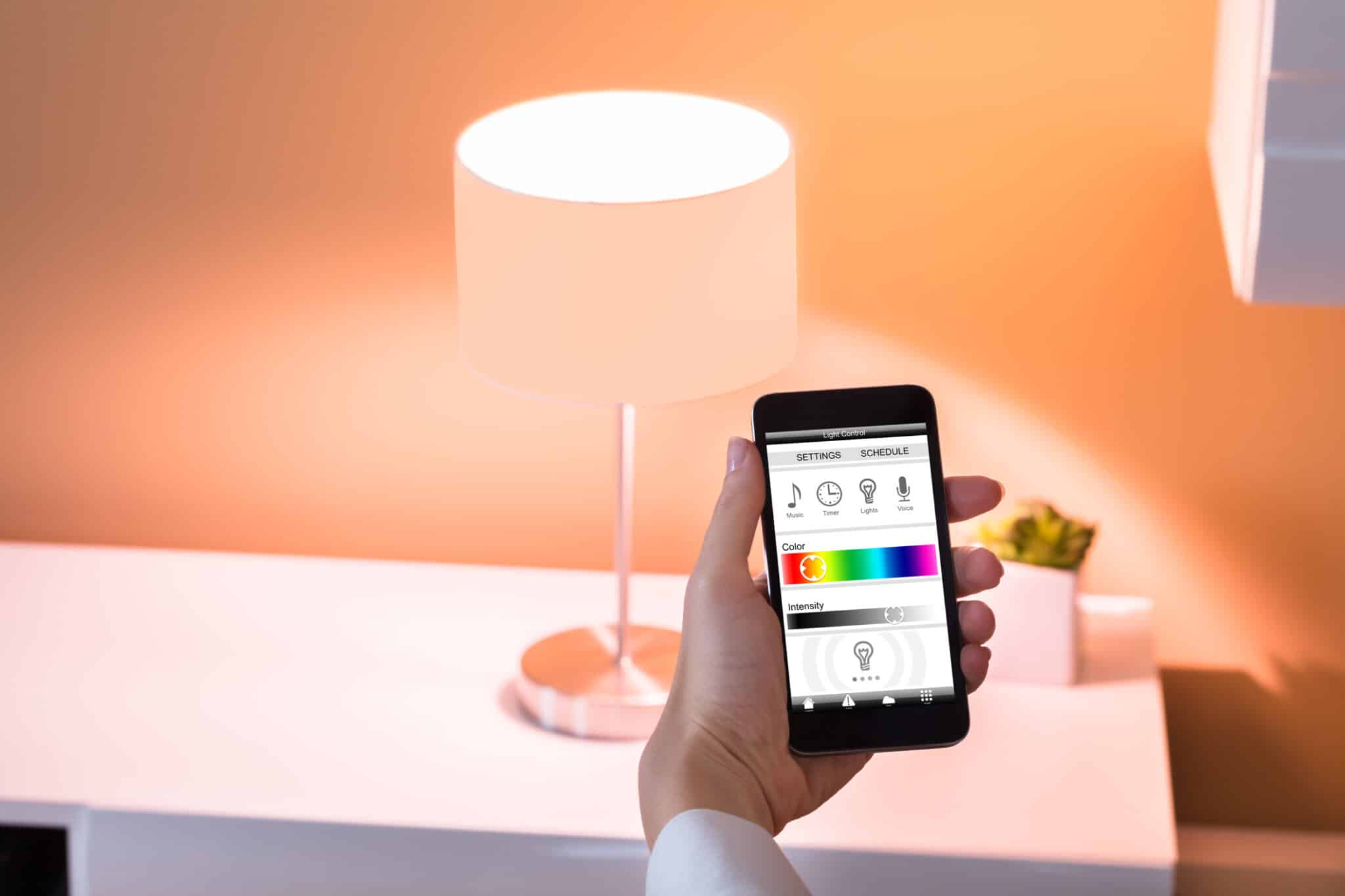 Smart lighting system, Indoor Lighting Design.