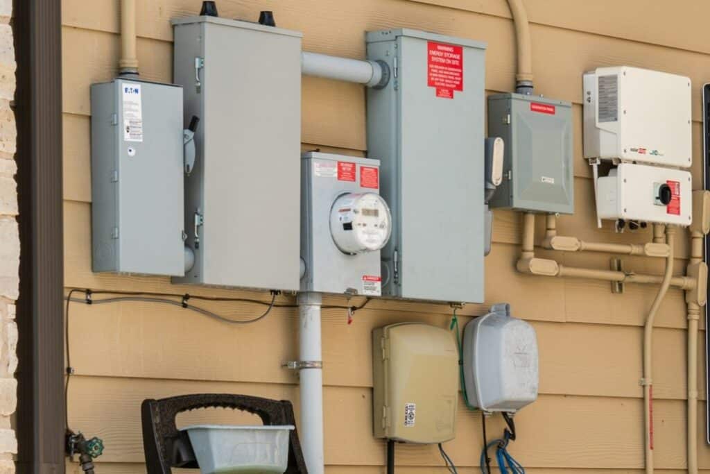 The solar panel is a home backup power solution