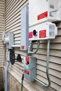 Solar system, Residential Electrical Diagnostics.